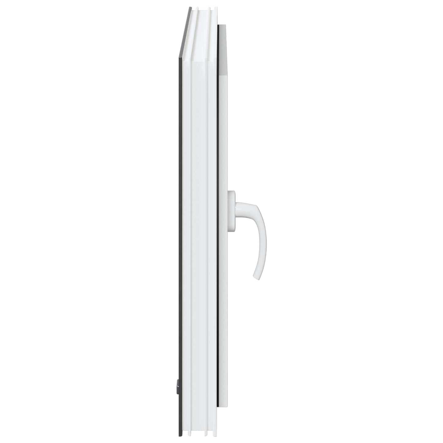 vidaXL Basement Window RISOR 60 x 100 cm PVC and Glass Anthracite