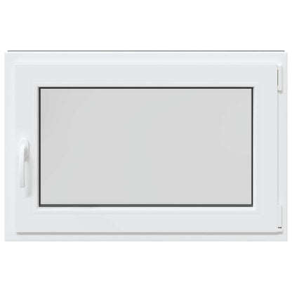 vidaXL Basement Window RISOR 90 x 50 cm PVC and Glass Anthracite