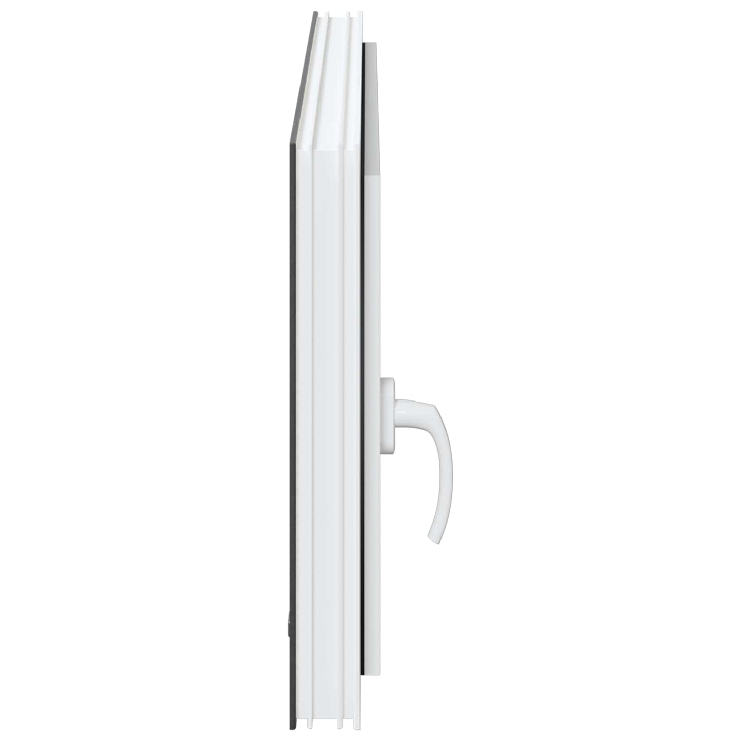 vidaXL Basement Window RISOR 100 x 50 cm PVC and Glass Anthracite