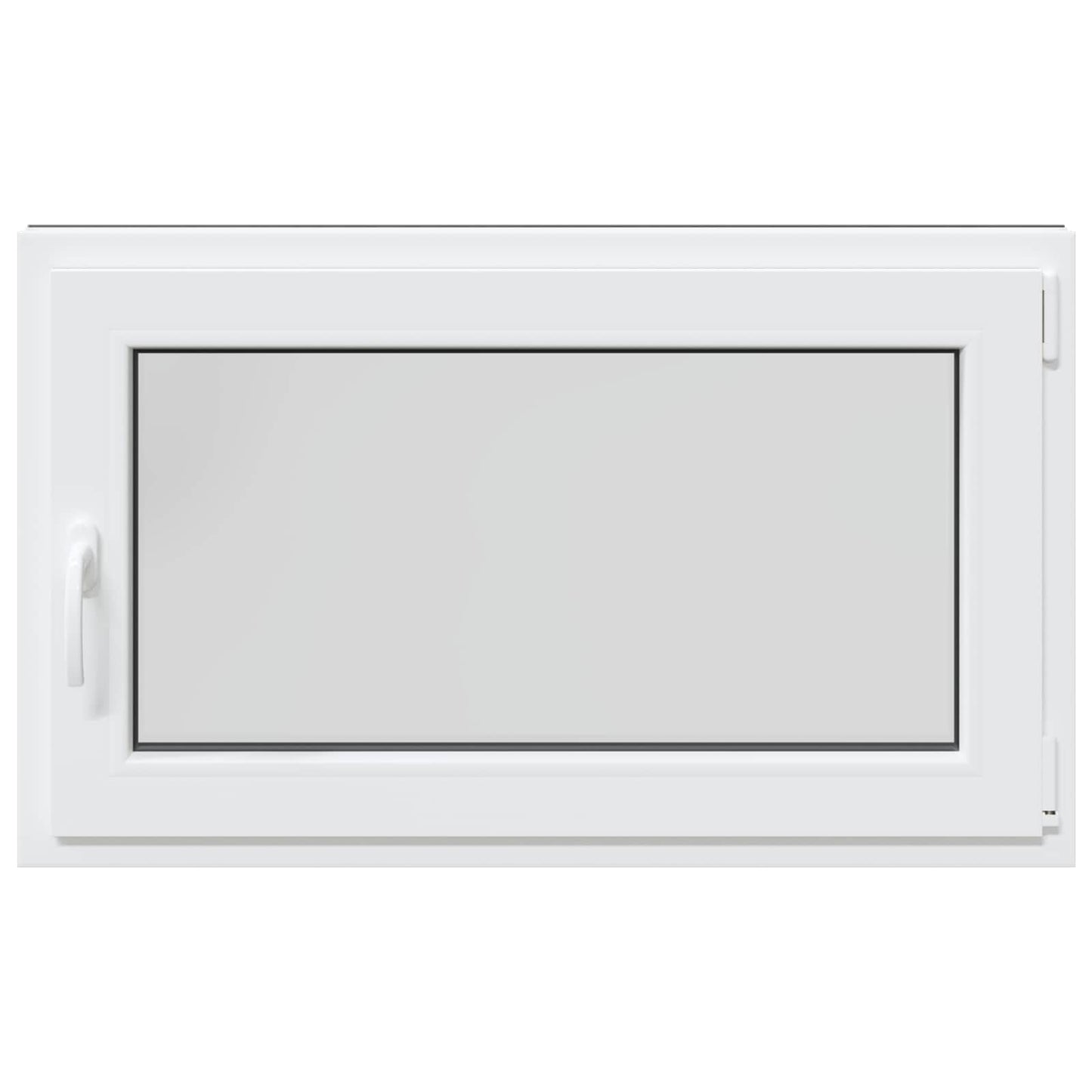 vidaXL Basement Window RISOR 100 x 60 cm PVC and Glass Anthracite
