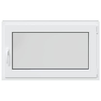 vidaXL Basement Window RISOR 100 x 70 cm PVC and Glass Anthracite