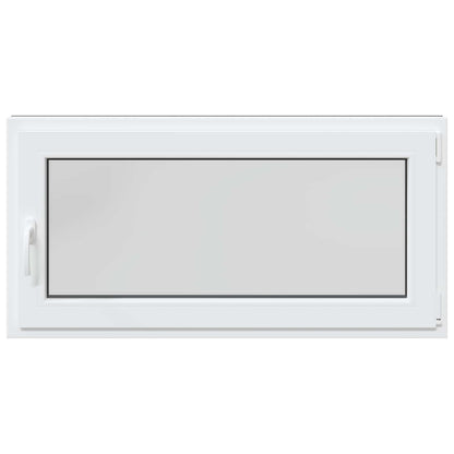 vidaXL Basement Window RISOR 120 x 60 cm PVC and Glass Anthracite