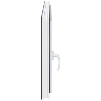vidaXL Basement Window RISOR 120 x 60 cm PVC and Glass Anthracite