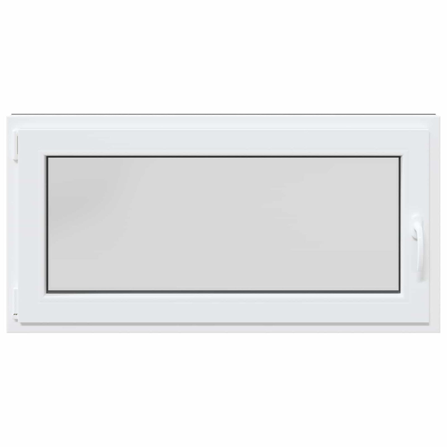 vidaXL Basement Window RISOR 120 x 60 cm PVC and Glass Anthracite