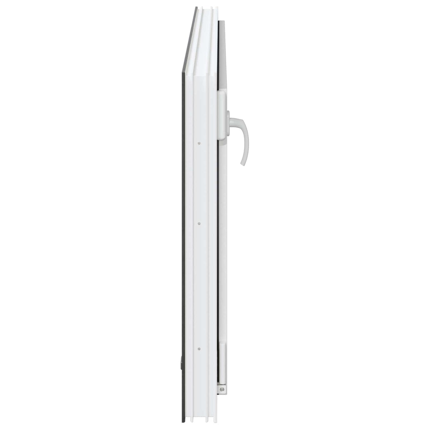 vidaXL Basement Window RISOR 120 x 60 cm PVC and Glass Anthracite