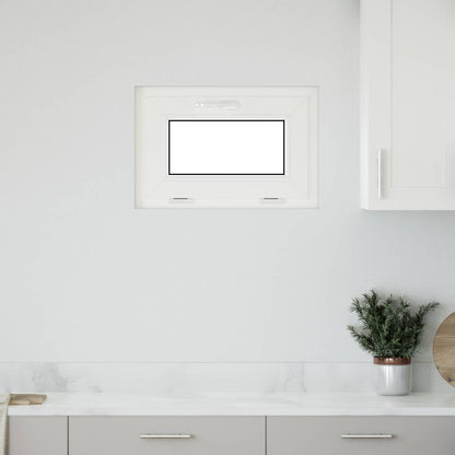 vidaXL Basement Window RISOR 60 x 40 cm PVC and Glass Anthracite