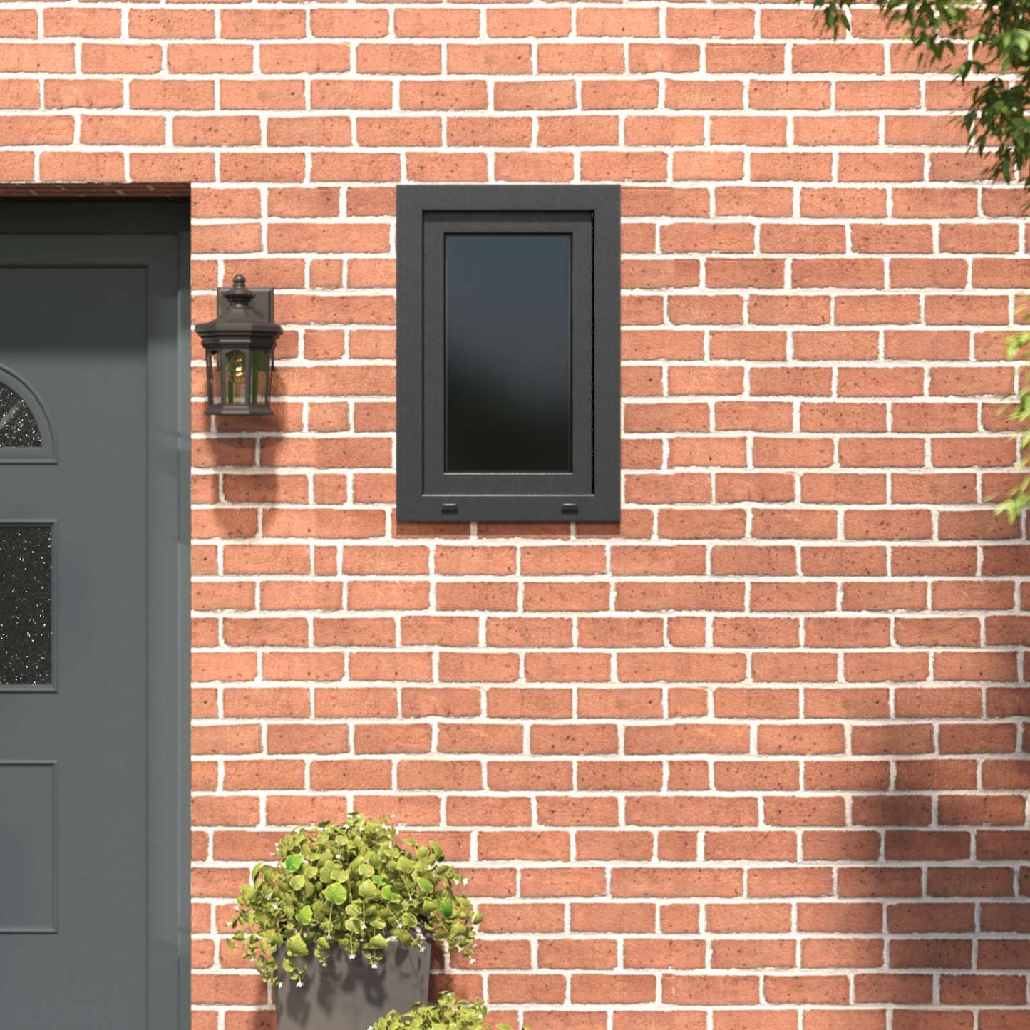 vidaXL Tilt & Turn Basement Window RISOR 50 x 75 cm PVC and Glass