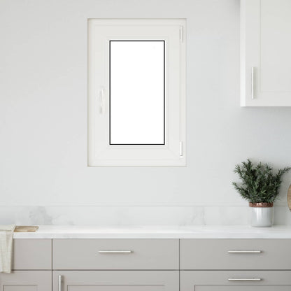 vidaXL Tilt & Turn Basement Window RISOR 50 x 75 cm PVC and Glass