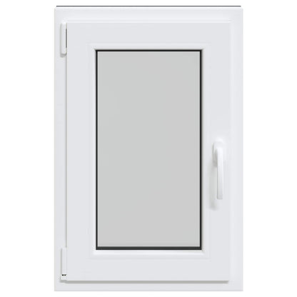 vidaXL Basement Window RISOR 50 x 75 cm PVC and Glass Anthracite