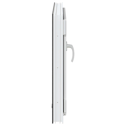 vidaXL Basement Window RISOR 60 x 60 cm PVC and Glass Anthracite