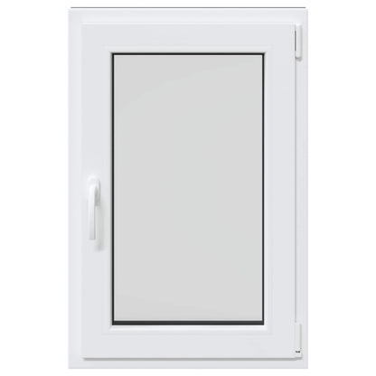 vidaXL Basement Window RISOR 60 x 80 cm PVC and Glass Anthracite