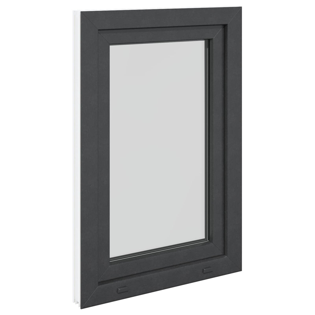 vidaXL Basement Window Internal Colour White RISOR 60 x 100 cm