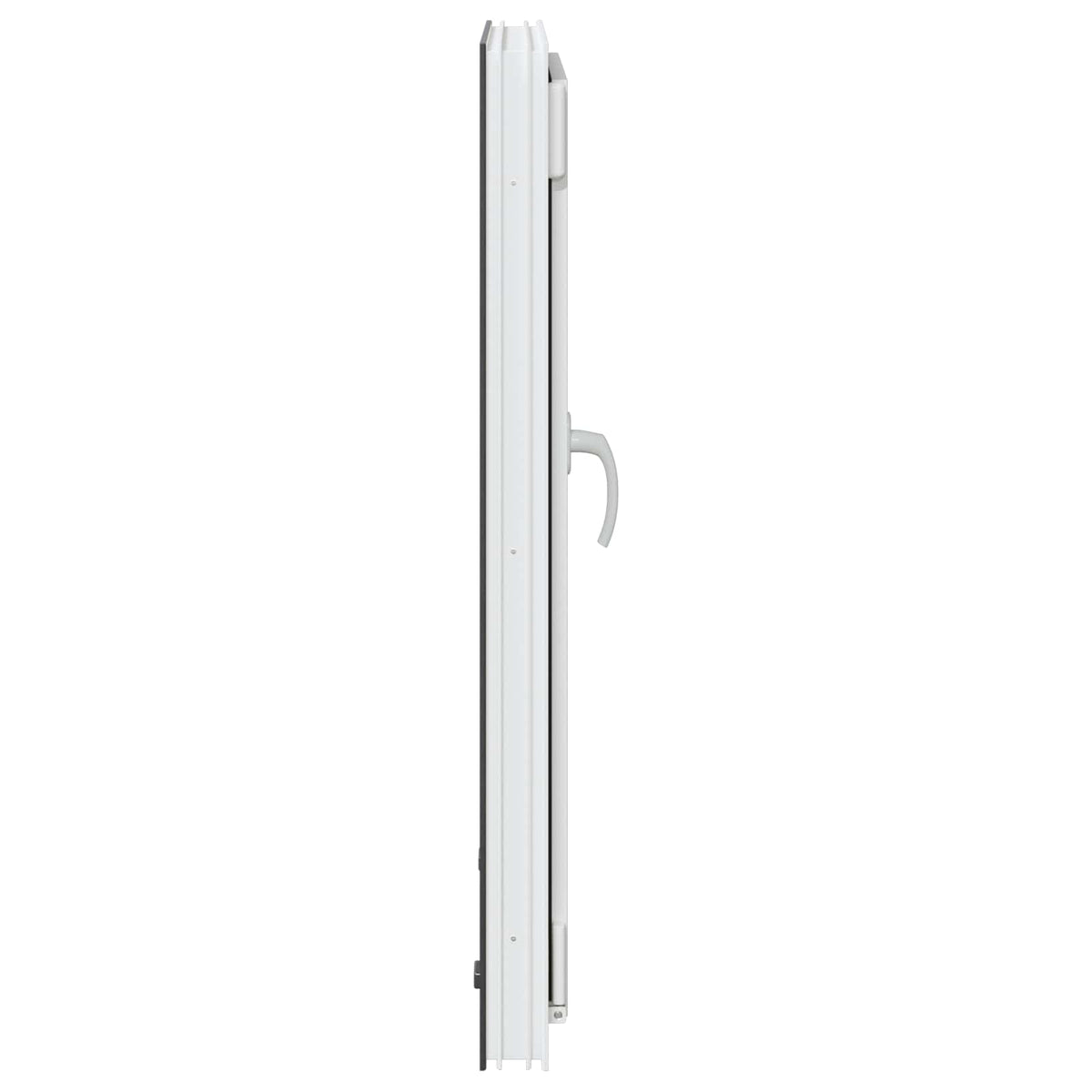 vidaXL Basement Window Internal Colour White RISOR 60 x 100 cm