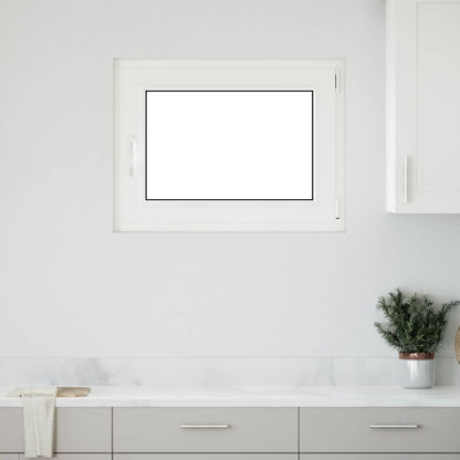vidaXL Tilt & Turn Basement Window RISOR 60 x 100 cm PVC and Glass