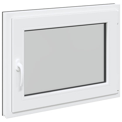 vidaXL Basement Window RISOR 60 x 100 cm PVC and Glass Anthracite