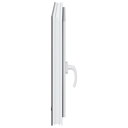 vidaXL Basement Window RISOR 60 x 100 cm PVC and Glass Anthracite