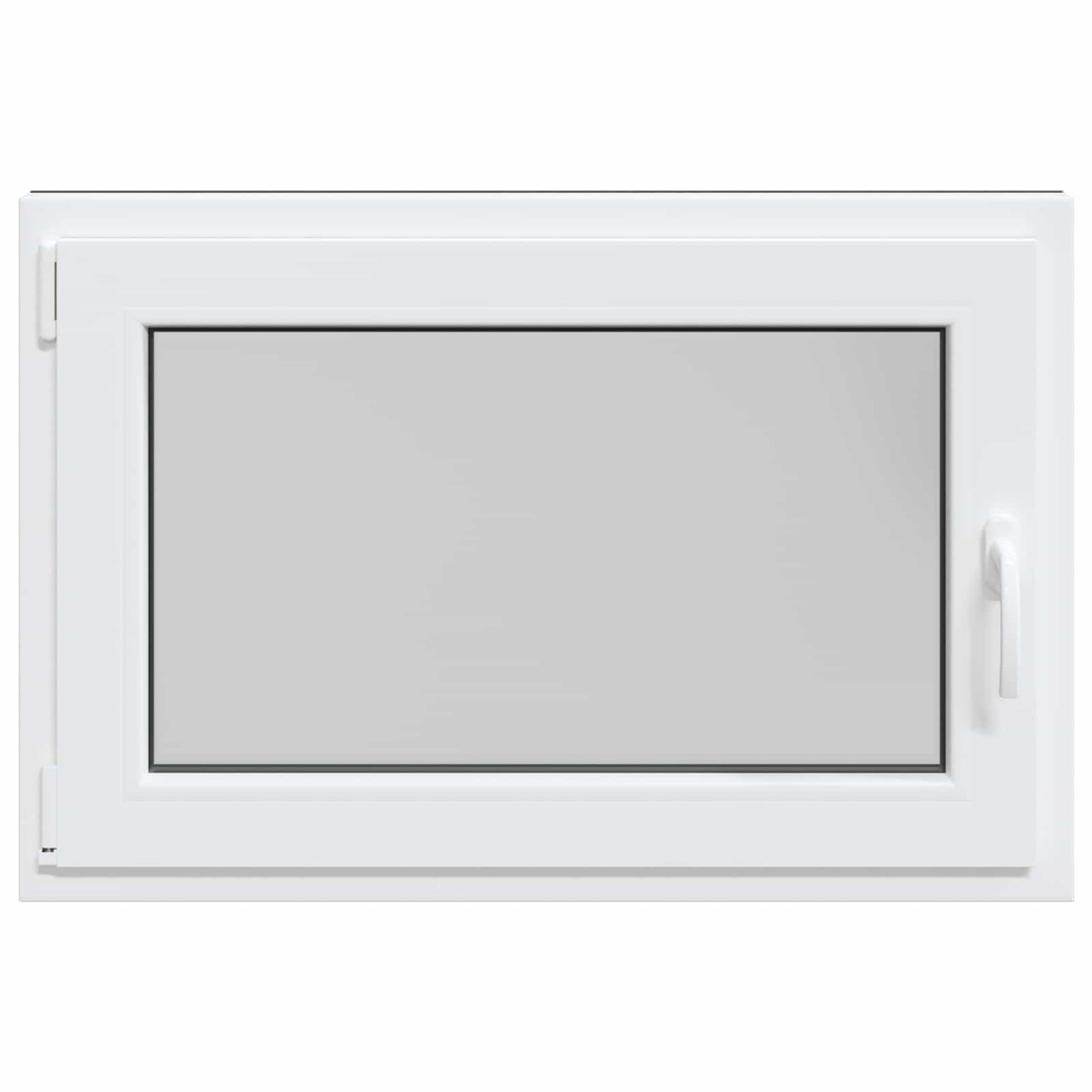 vidaXL Basement Window RISOR 90 x 50 cm PVC and Glass Anthracite