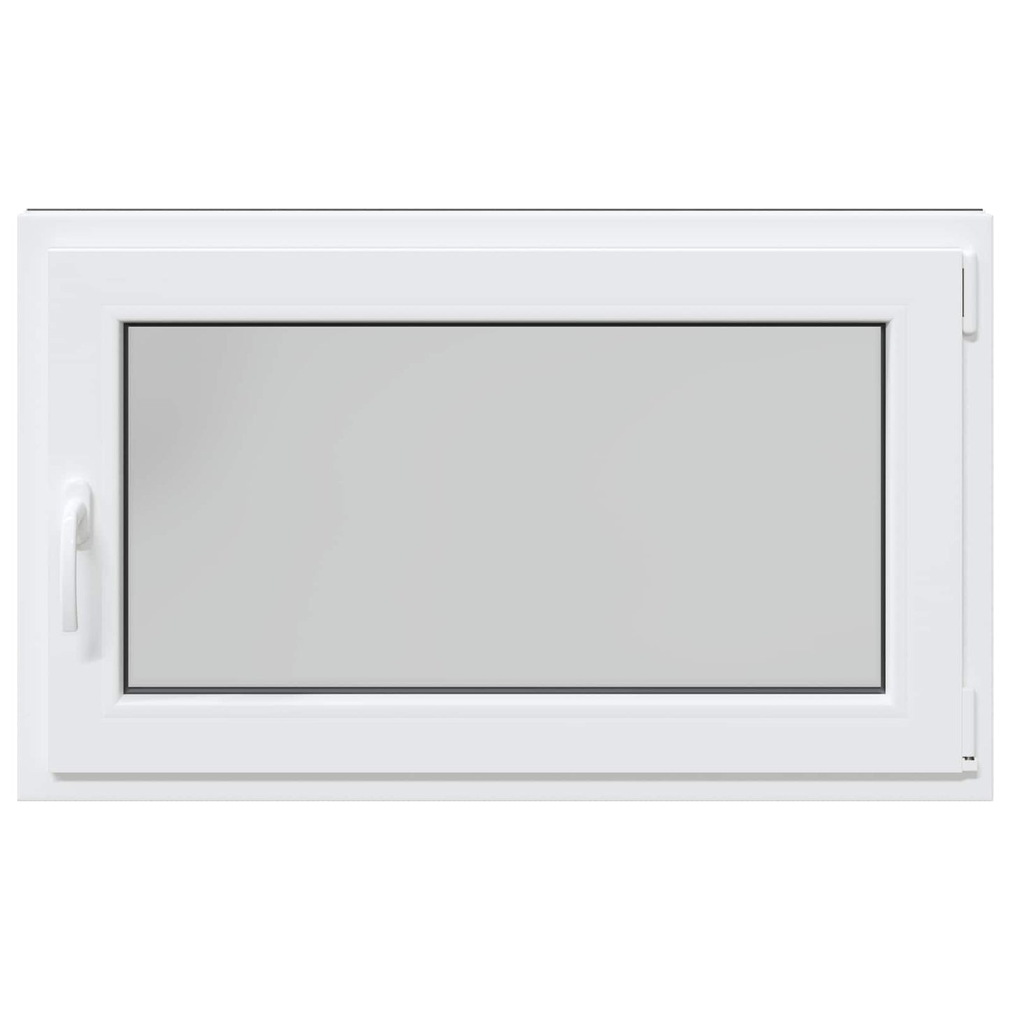vidaXL Basement Window RISOR 100 x 60 cm PVC and Glass Anthracite