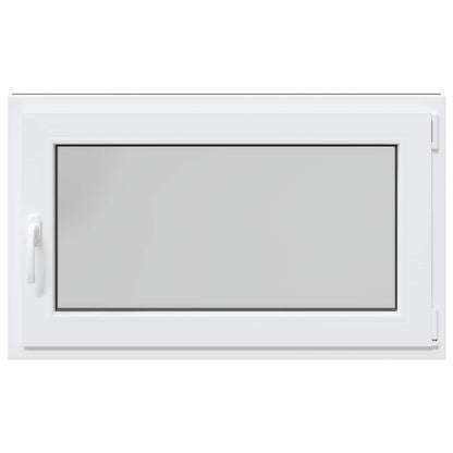 vidaXL Basement Window RISOR 100 x 60 cm PVC and Glass Anthracite