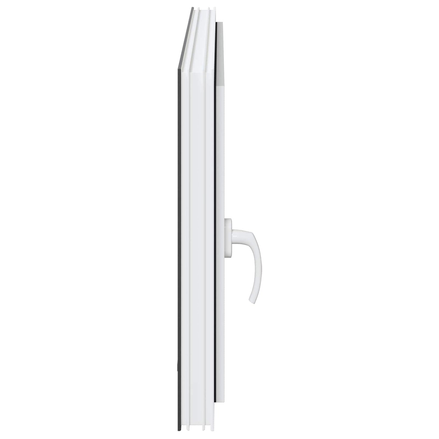 vidaXL Basement Window RISOR 120 x 60 cm PVC and Glass Anthracite