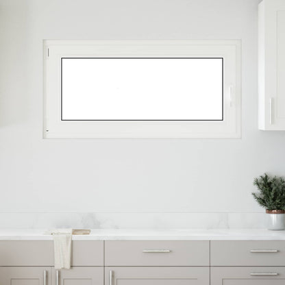 vidaXL Basement Window RISOR 120 x 60 cm PVC and Glass Anthracite
