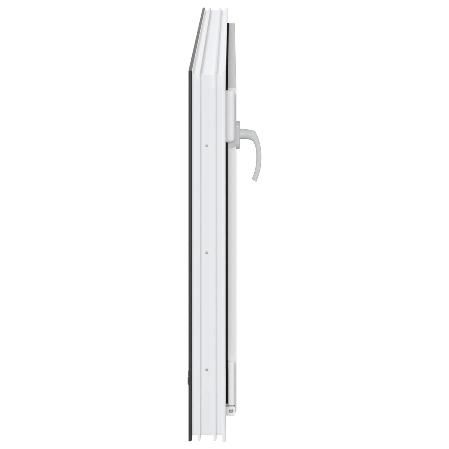 vidaXL Basement Window RISOR 120 x 60 cm PVC and Glass Anthracite