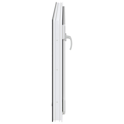 vidaXL Basement Window RISOR 120 x 60 cm PVC and Glass Anthracite