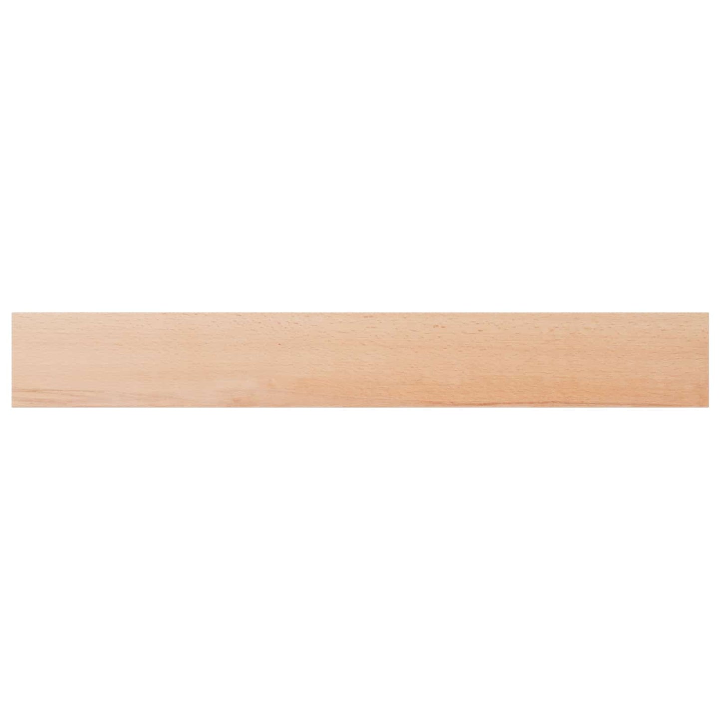 vidaXL Window Sills 2 pcs Natural 110 x 15 x 2 cm Solid Beech Wood