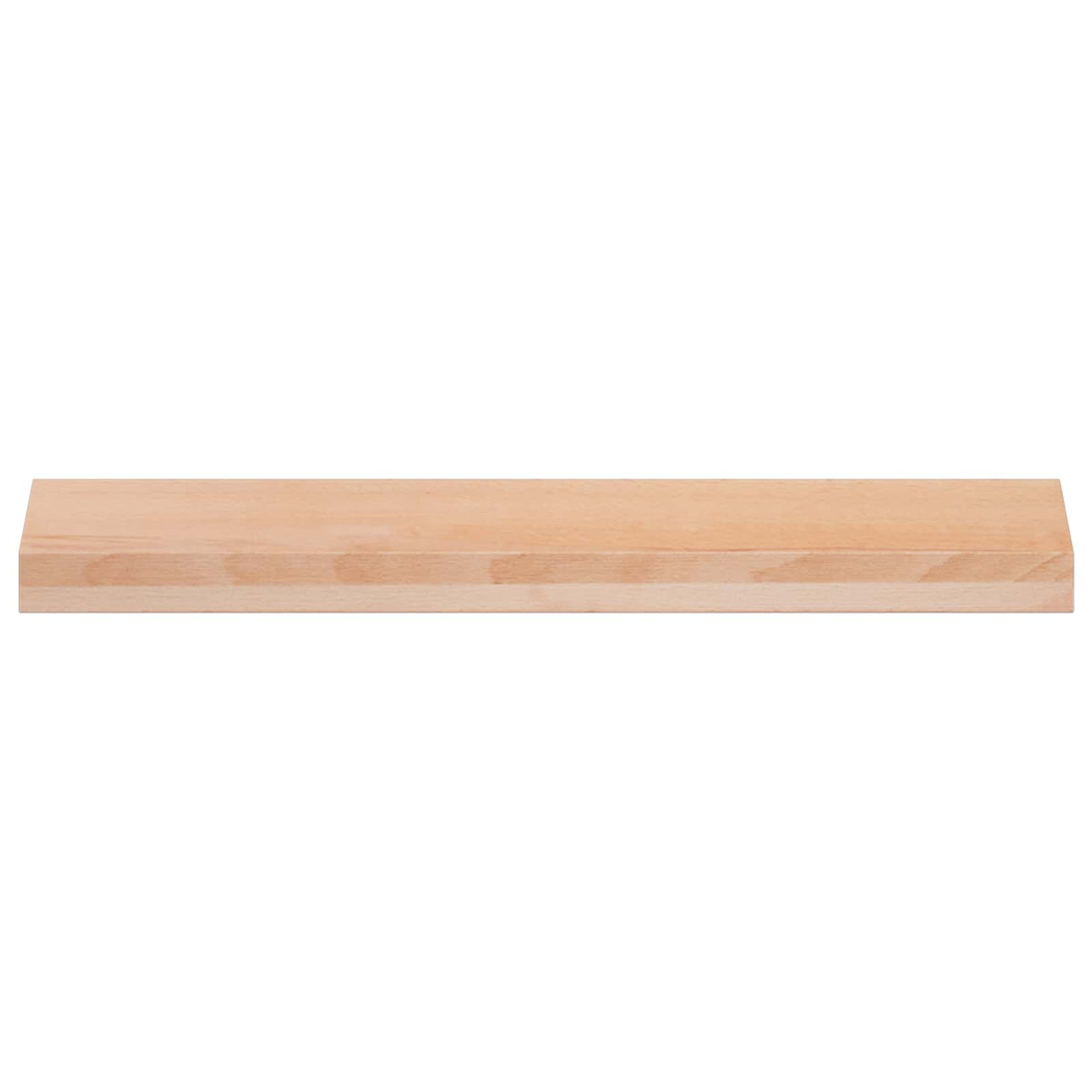 vidaXL Window Sills 2 pcs Natural 80x 20 x 2 cm Solid Beech Wood