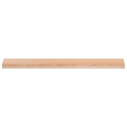 vidaXL Window Sills 2 pcs Natural 110 x 20 x 2 cm Solid Beech Wood