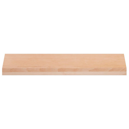 vidaXL Window Sills 2 pcs Natural 80x 25 x 2 cm Solid Beech Wood