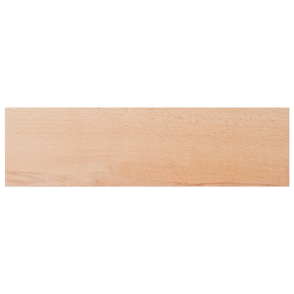 vidaXL Window Sills 2 pcs Natural 90 x 25 x 2 cm Solid Beech Wood