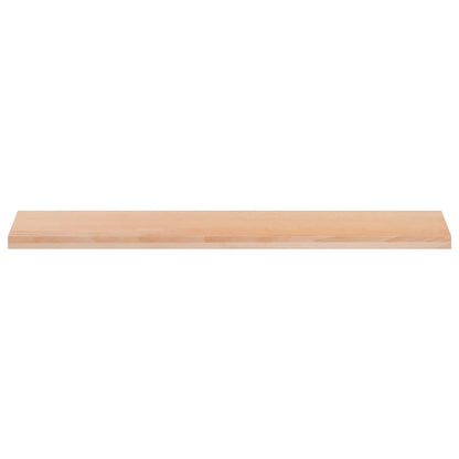 vidaXL Window Sills 2 pcs Natural 160 x 25 x 2 cm Solid Beech Wood