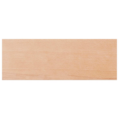 vidaXL Window Sills 2 pcs Natural 80x 30 x 2 cm Solid Beech Wood