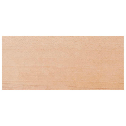 vidaXL Window Sills 2 pcs Natural 90 x 40 x 2 cm Solid Beech Wood