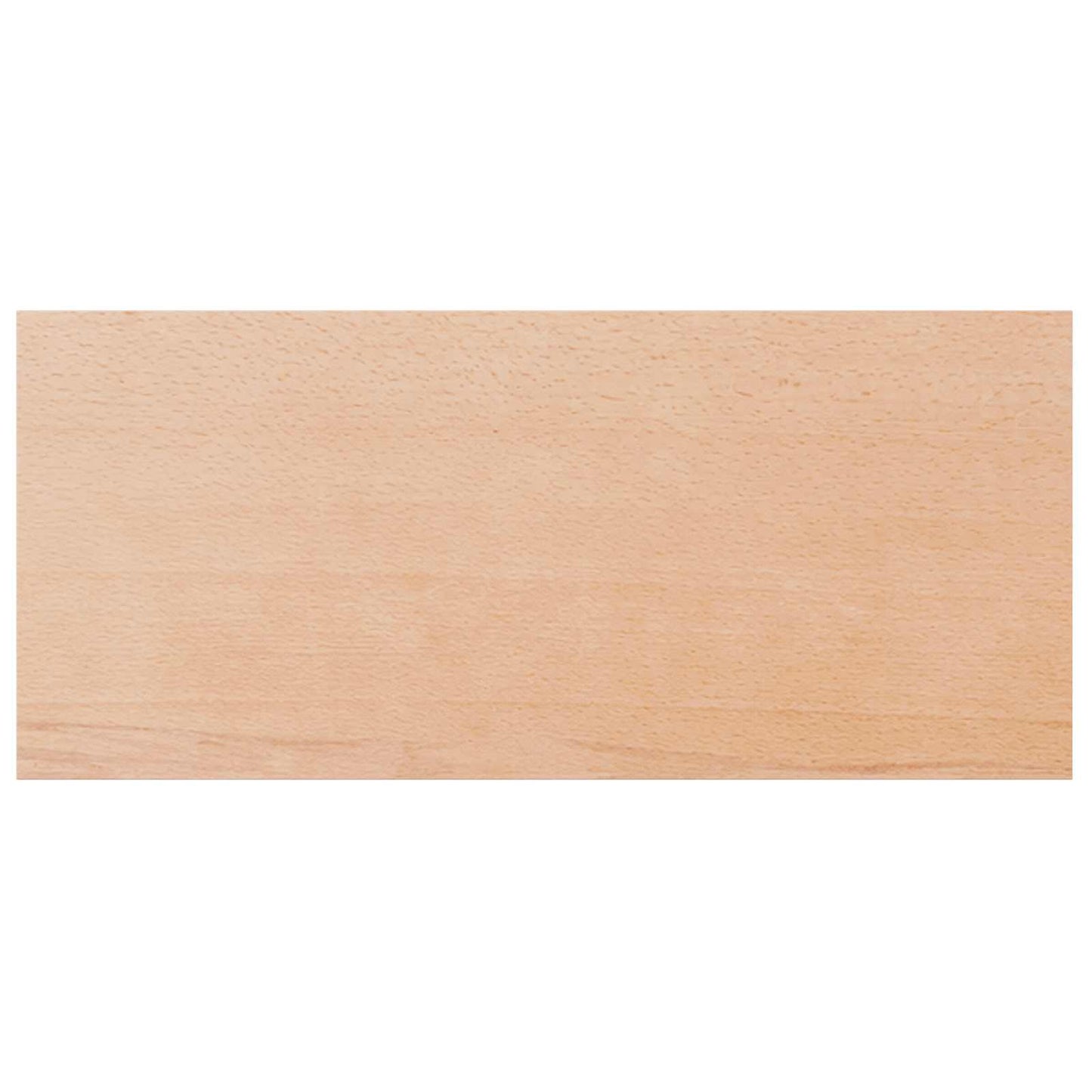 vidaXL Window Sills 2 pcs Natural 100 x 40 x 2 cm Solid Beech Wood