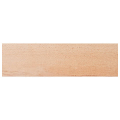 vidaXL Window Sills 2 pcs Natural 140 x 40 x 2 cm Solid Beech Wood
