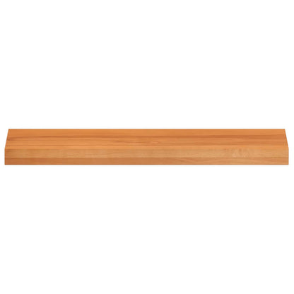 vidaXL Window Sills 2 pcs Light Brown 80x 15 x 2 cm Solid Beech Wood
