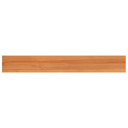 vidaXL Window Sills 2 pcs Light Brown 120 x 15 x 2 cm Solid Beech Wood