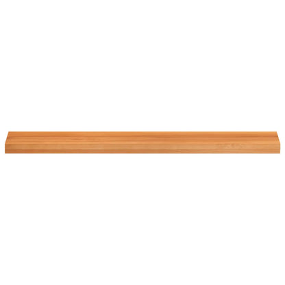vidaXL Window Sills 2 pcs Light Brown 110 x 20 x 2 cm Solid Beech Wood