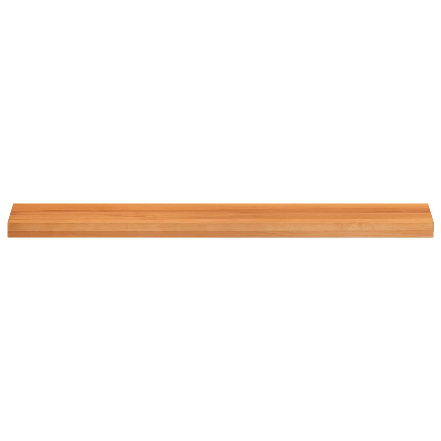 vidaXL Window Sills 2 pcs Light Brown 120 x 20 x 2 cm Solid Beech Wood