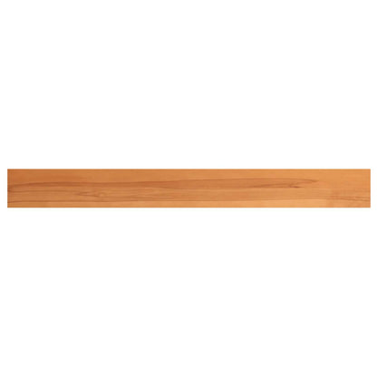 vidaXL Window Sills 2 pcs Light Brown 140 x 20 x 2 cm Solid Beech Wood