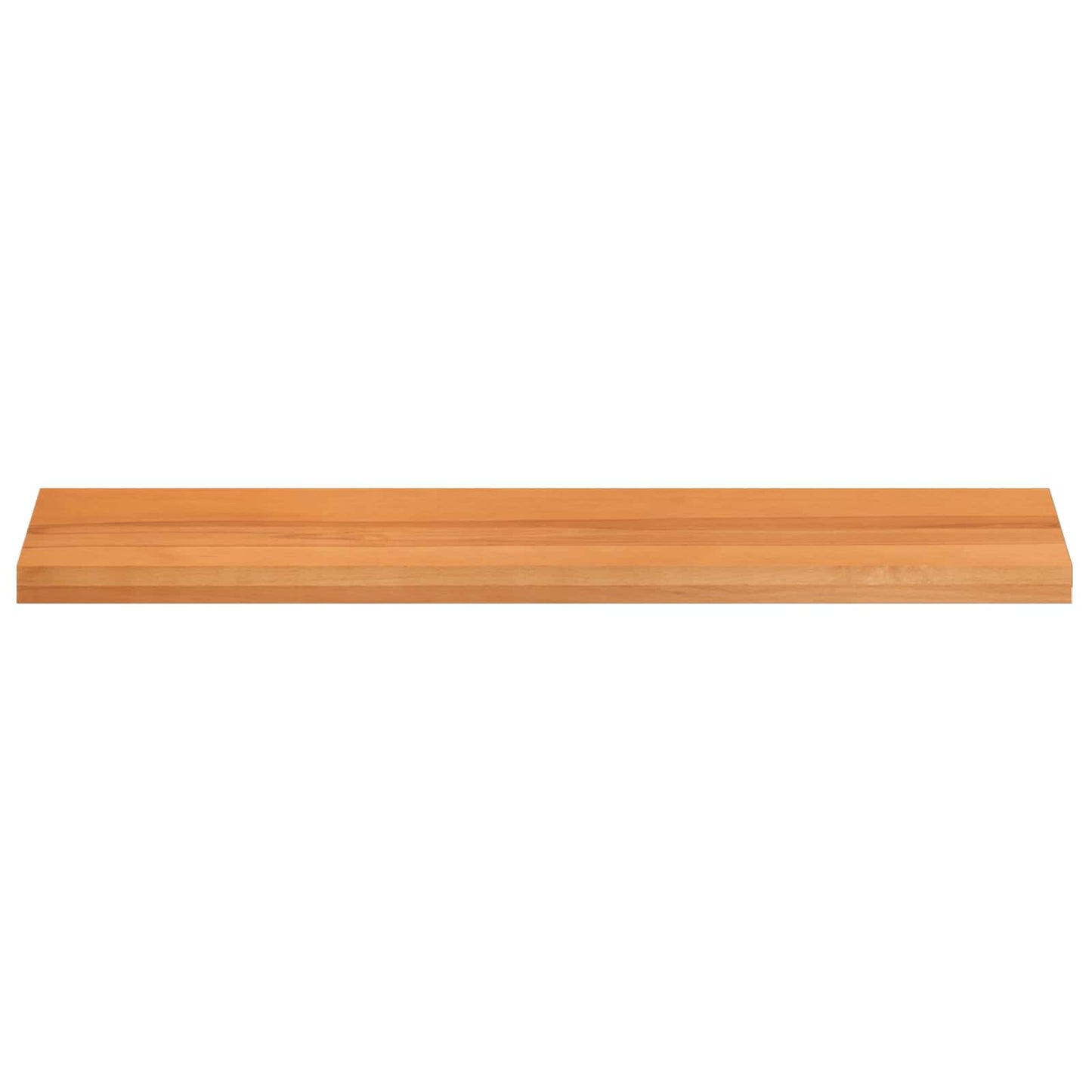 vidaXL Window Sills 2 pcs Light Brown 110 x 25 x 2 cm Solid Beech Wood