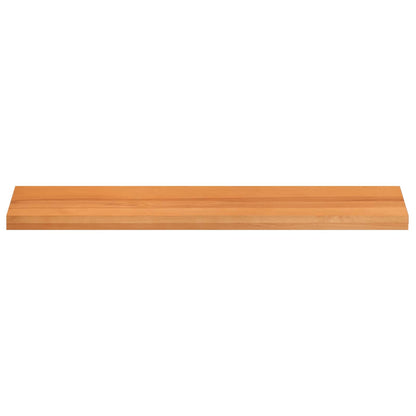 vidaXL Window Sills 2 pcs Light Brown 120 x 30 x 2 cm Solid Beech Wood