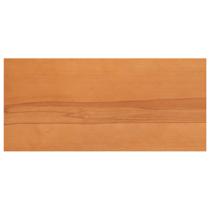 vidaXL Window Sills 2 pcs Light Brown 100 x 40 x 2 cm Solid Beech Wood