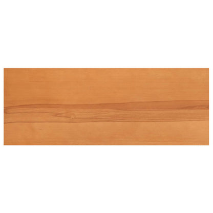 vidaXL Window Sills 2 pcs Light Brown 120 x 40 x 2 cm Solid Beech Wood