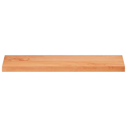 vidaXL Window Sills 2 pcs Varnished 100 x 25 x 2 cm Solid Beech Wood