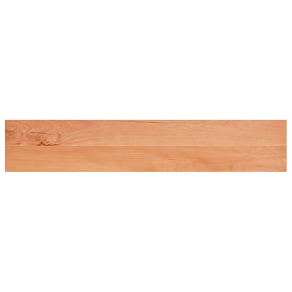 vidaXL Window Sills 2 pcs Varnished 160 x 25 x 2 cm Solid Beech Wood