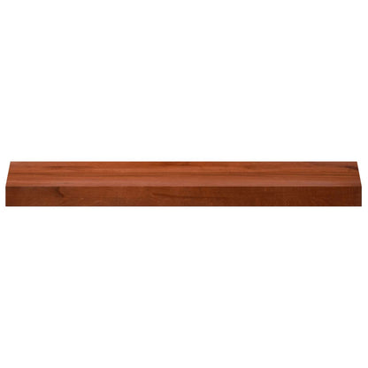 vidaXL Window Sills 2 pcs Brown 80x 20 x 2 cm Solid Beech Wood