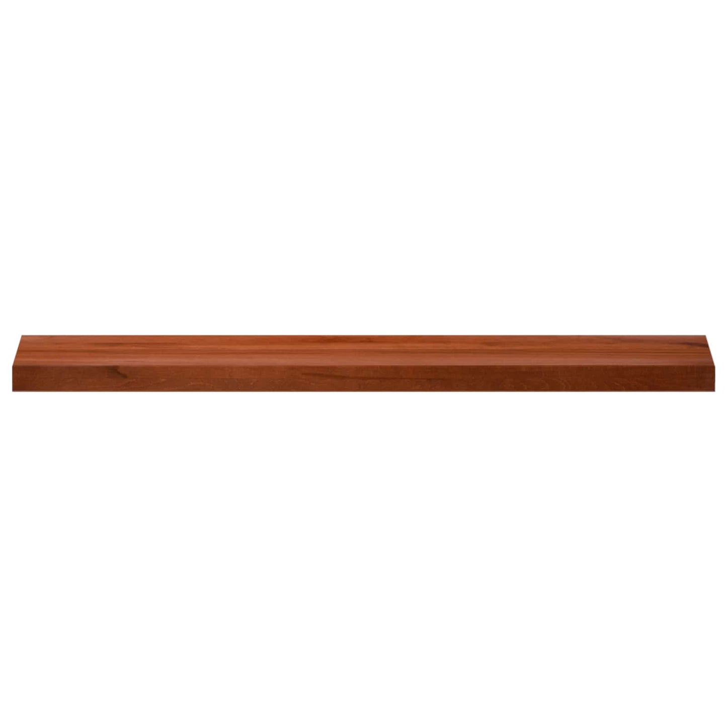 vidaXL Window Sills 2 pcs Brown 110 x 20 x 2 cm Solid Beech Wood